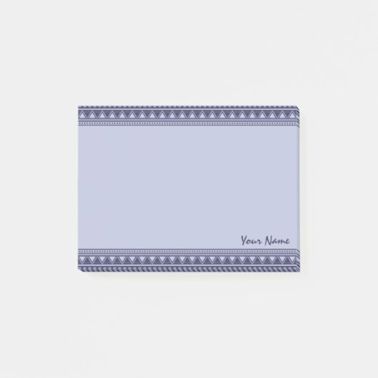 Aangepaste Post-it-notities Aztec Pattern Post-it® Notes (Voorkant)