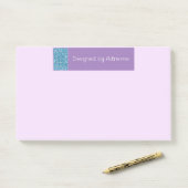 Aangepaste Post-it notities bij uw Logo Post-it® Notes (Op bureau)