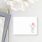 Aangepaste Post-it notities | Botanische Mason Jar Post-it® Notes
