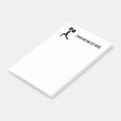 Aangepaste post-it notities voor gym of persoonlij post-it® notes (Schuin)