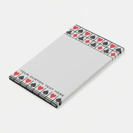 Aangepaste Post-it-notities voor kaartspeler Post-it® Notes (Schuin)