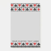 Aangepaste Post-it-notities voor kaartspeler Post-it® Notes (Voorkant)