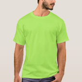 Aangepaste Post-Run Iced Matcha Club Retro T-Shirt (Voorkant)