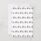 Aangepaste postbode bedankkaart (Achterkant)