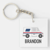 Aangepaste postbode, Postboeking Sleutelhanger (voorkant)