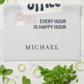 Aangepaste postboontroeping Mailman Theedoek (Gevouwen)