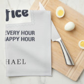 Aangepaste postboontroeping Mailman Theedoek (Quarter Fold)