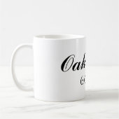 Aangepaste postcode-Mok Koffiemok (Links)