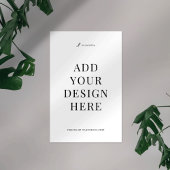 Aangepaste Poster afdrukken 11x17" Wall Art teken