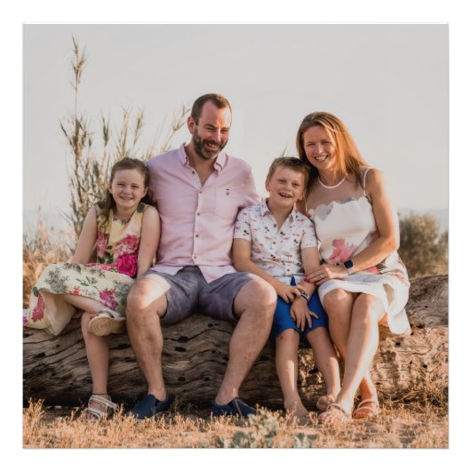 Aangepaste Poster afdrukken - Gepersonaliseerde fo (Voorkant)