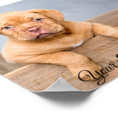 Aangepaste Poster foto afdrukken. (Hoek)