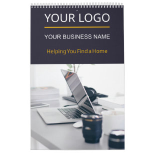 Aangepaste Poster Kalender Branded Kantoor Wall Pr