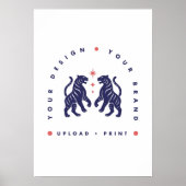 Aangepaste Poster | Ontwerp Upload A2 Portret Afdr (Voorkant)