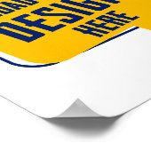 Aangepaste poster van 8 x 10" (Hoek)