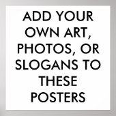 AANGEPASTE POSTERS - MAAK UW EIGEN POSTERS - CREËE (Voorkant)