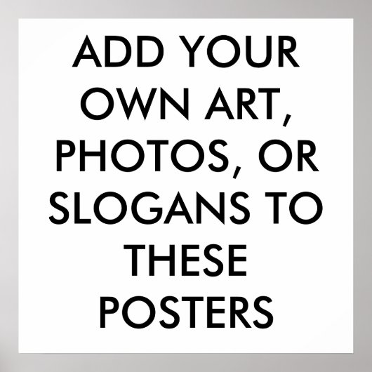 AANGEPASTE POSTERS - MAAK UW EIGEN POSTERS - CREËE (Voorkant)