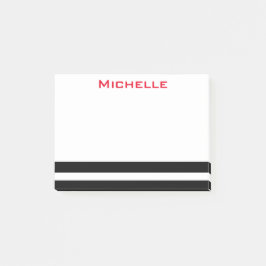 Aangepaste PostIt-notities B/W Post-it® Notes