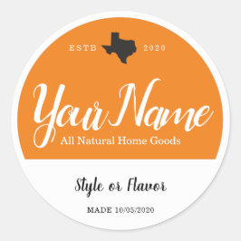 Aangepaste potje en deksel labels - Voeg je eigen 