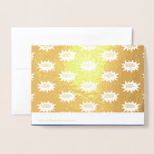 Aangepaste "POW!" Verjaardagsfeestje voor superhel Folie Kaarten (Met envelop)