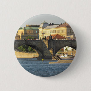 Aangepaste Praag/Praag-knop Ronde Button 5,7 Cm