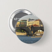 Aangepaste Praag/Praag-knop Ronde Button 5,7 Cm (Voorkant /achterkant)