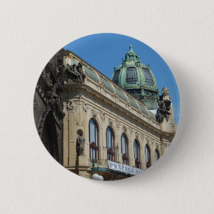 Aangepaste Praag/Praag-knop Ronde Button 5,7 Cm