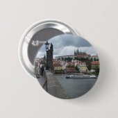 Aangepaste Praag/Praag-knop Ronde Button 5,7 Cm (Voorkant /achterkant)