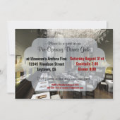 Aangepaste pre-/Grand Opening Restaurant nodigt ui Kaart (Voorkant)