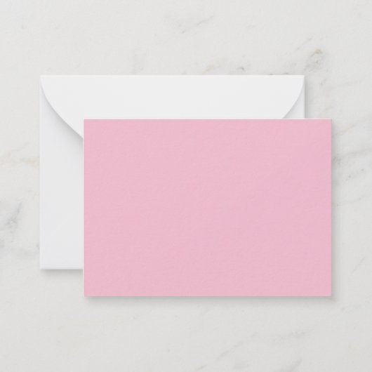 Aangepaste Pre Kleuterschool Roze Dot Notitieboek  Notitiekaartje (Achterkant)