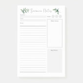 aangepaste preek post-it® notes (Voorkant)