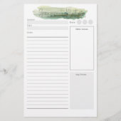Aangepaste preken briefpapier (Voorkant)