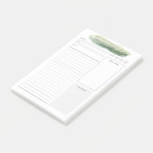 Aangepaste preken post-it® notes (Schuin)