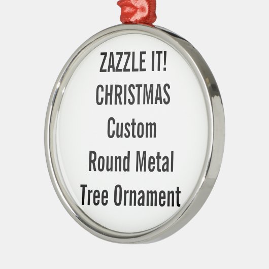 Aangepaste Premium-kerstboomversiering Metalen Ornament (Links)