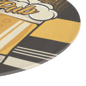 Aangepaste Premium - Mok voor koude bier - Pub Bar Snijplank (Hoek)