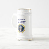 Aangepaste Presidentiële Stein Bierpul (Voorkant links)