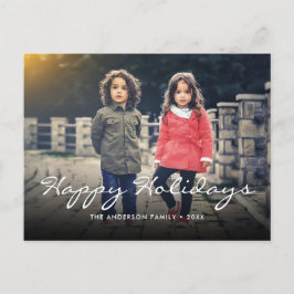 Aangepaste Prettige feestdagen kersttypografie