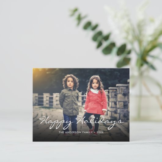 Aangepaste Prettige feestdagen kersttypografie (Staand voorkant)