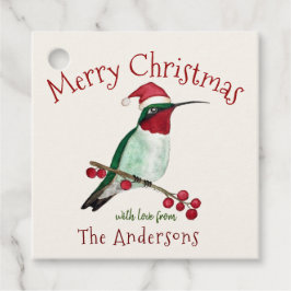 Aangepaste Prettige feestdagen voor kerststaarten Bedankjes Labels