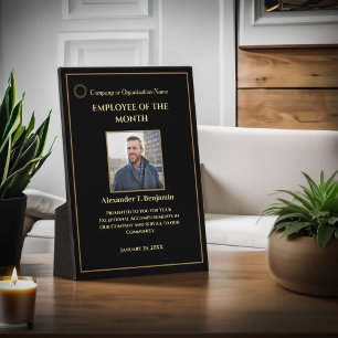 Aangepaste prijs voor werknemers Plaque Foto Perso Fotoplaat