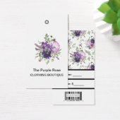Aangepaste Prijsbloemen Labels met streepjescode Visitekaartje (Bureau)