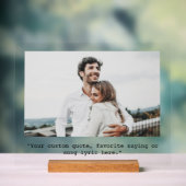 Aangepaste prijsopgave - Aangepaste foto Acryl Bord (Neutraal)