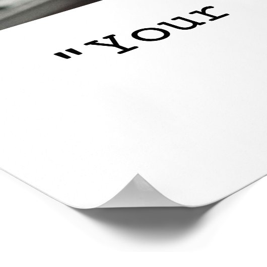 Aangepaste prijsopgave - Aangepaste foto Poster (Hoek)