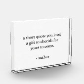 Aangepaste prijsopgave Acryl Fotoblokken (Links)