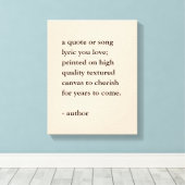 Aangepaste prijsopgave afdrukken op Canvas (Insitu (Houten vloer))