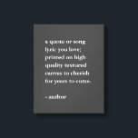 Aangepaste prijsopgave afdrukken op Canvas<br><div class="desc">De citaatdruk van de douane op het canvas van de galerijomslag van hoge kwaliteit.</div>