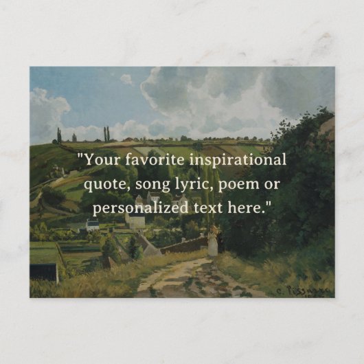 Aangepaste prijsopgave  briefkaart (Voorkant)