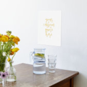 Aangepaste prijsopgave Gold Folie Afdrukken (Laag (Keuken))