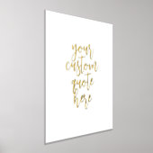 Aangepaste prijsopgave Gold Folie Afdrukken (Laagn)