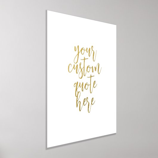 Aangepaste prijsopgave Gold Folie Afdrukken (Laagn)