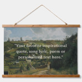 Aangepaste prijsopgave  hangend wandkleed (Voorkant)